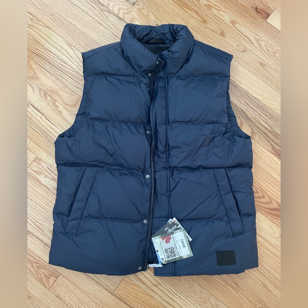 Men's Pajar Navy Puffer Vest